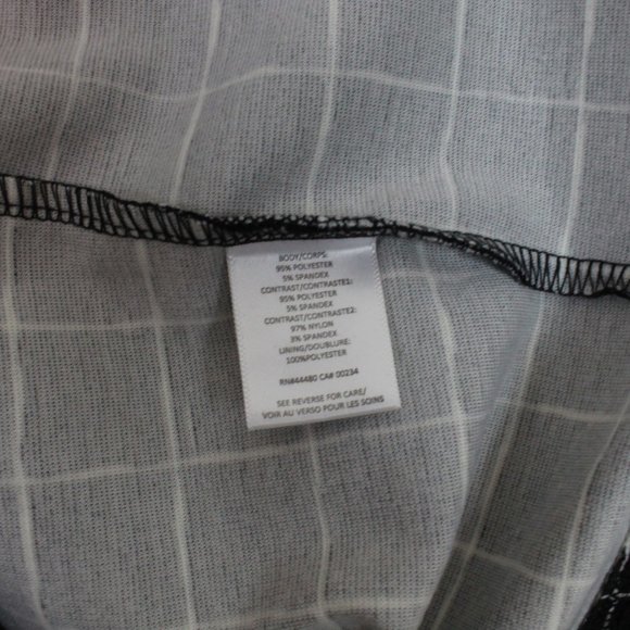 MATERIAL GIRL Sheer Mid Section Short Dress Size S - Picture 9 of 10